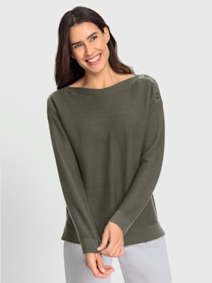 Pull en tricot 60% coton - Witt - Modalova