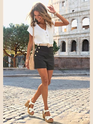 Ceinture+hanches+ceinture+tendance+avec+boucle+bicolore+en+resine+synthetique+et+metal+avec+details+couleur+or.+-+LASCANA+-+peche