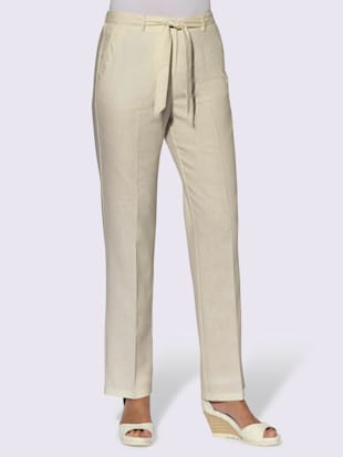 Pantalon+55%25+lin+-++-+sable