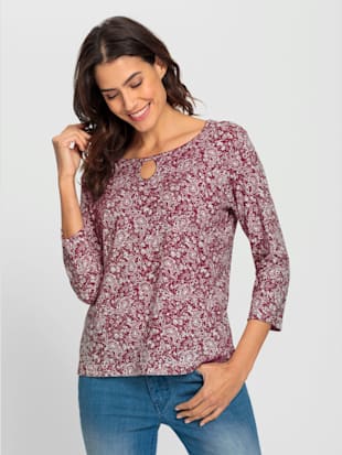 T-shirt imprimé 50% coton et 50% modal - Witt - Modalova