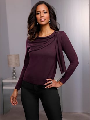Pull en tricot fin 70% viscose (ecovero) - Fair Lady - Modalova