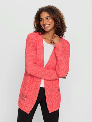 Veste en tricot 50% coton - Collection L - Modalova
