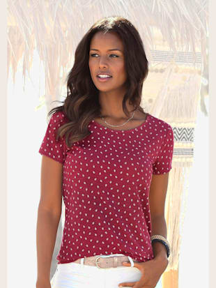 Lot de 2 t-shirts lascana - LASCANA - Mûre À Motifs, Marine À Motifs