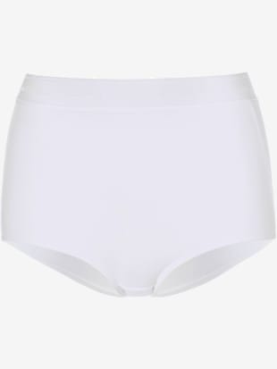 Slip gainant lot de 3 slips sculptants - petite fleur - Blanc