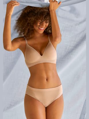 Soutien-gorge bralette basique avec bonnets préformés sans coutures légèrement rembourrés - LASCANA