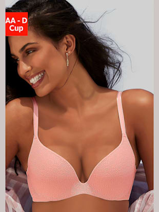 Soutien-gorge push-up classique avec coussinets intégrés - Nuance - Rose