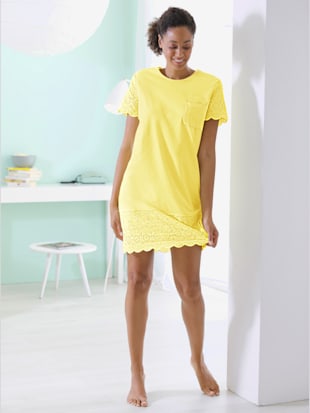 Chemise de nuit jersey fin - wäschepur - Citron