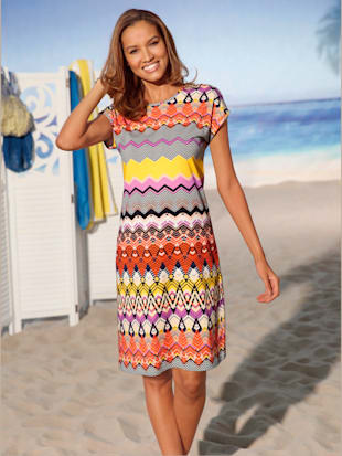 robe d'été jersey fin - feel good - imprimé multicolore