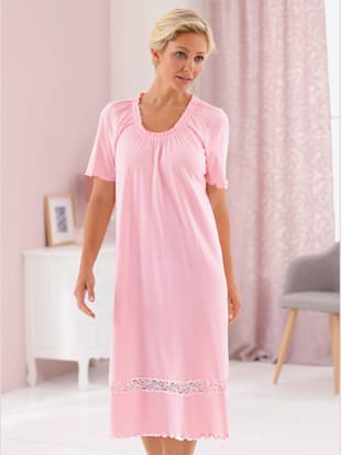 chemise de nuit jersey fin - wäschepur - rose clair