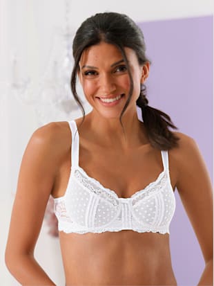 Soutien-gorge à armatures bon. b, c, d, e - wäschepur - Blanc