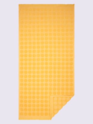serviette qualité luxe - wäschepur - jaune