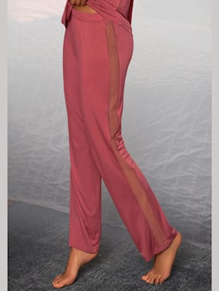 Bas de pyjama pantalon de pyjama unique, design de haute qualité - LASCANA - Bois De Rose