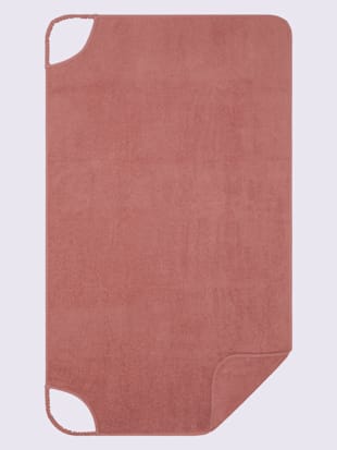 serviette de bain multifonction superbe qualité - wäschepur - bois de rose
