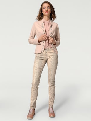 Blazer en jersey look tendance - Linea Tesini - Couleur Poudre