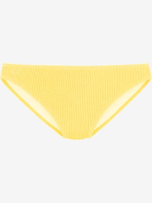 Bas de maillot de bain qualité structurée tendance - Vivance - Jaune