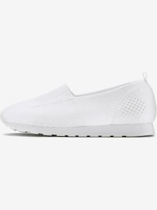 Sneakers slip on très confortable - LASCANA - Blanc