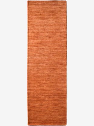 Tapis à poils longs tissé à la main - helline home - Terre Cuite