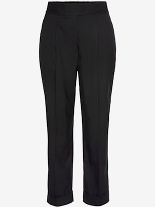 Pantalon élégant avec ceinture lisse - LASCANA - Noir