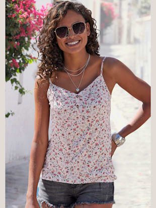 Débardeur spaghetti lot de 2 débardeurs vivance - Vivance - Imprimé-mûre Uni