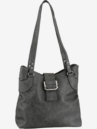 Sac à bandoulière matière synthétique chic - J.Jayz - Gris