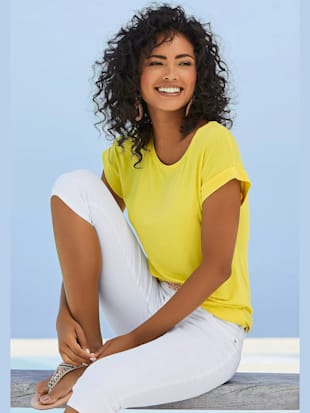 T-shirt vivance aux superbes coloris - Vivance - Jaune