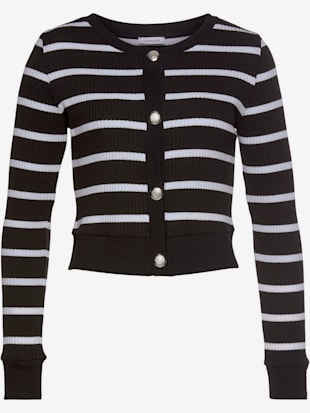 Veste légère - LASCANA - Noir-blanc À Rayures