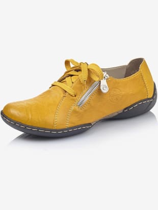 Chaussures à lacets glissière supplémentaire, à lacets - Rieker - Jaune