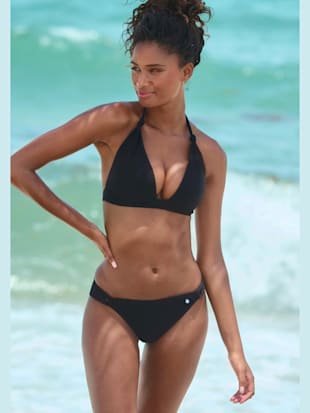 Bikini triangle matière structurée tendance - s.Oliver - Noir