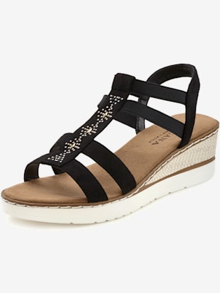 Sandales talon confortable - LASCANA - Noir