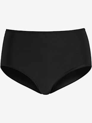 Lot de 4 slips taille haute lascana - LASCANA - Noir