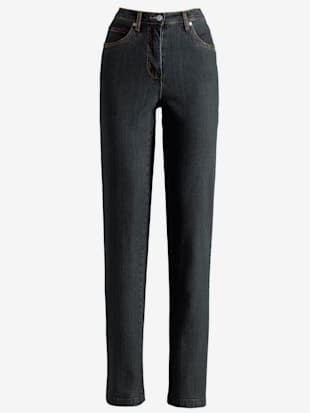 Jean 5 poches stretch perfect fit - Collection L - Denim Noir