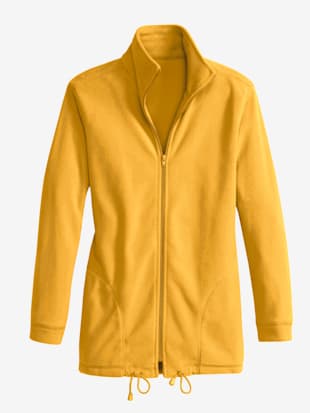 Veste polaire traitement contre les bouloches - Collection L - Ambre Jaune