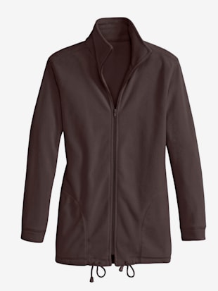 Veste polaire traitement contre les bouloches - Collection L -Moka