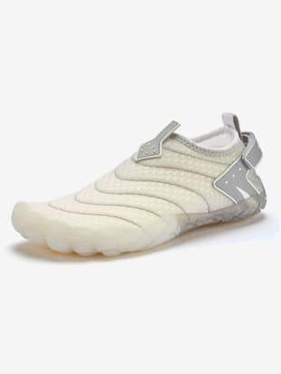 chaussures aquatiques semelle ultra-légère et souple - venice beach - blanc/gris