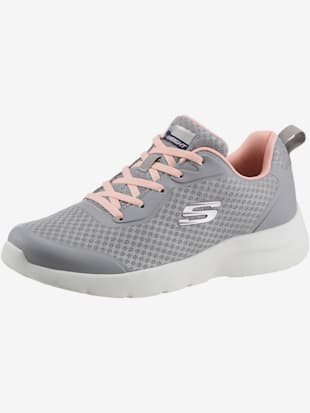 Baskets bord de tige rembourré - Skechers - Gris-saumon