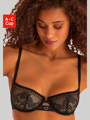 Soutien-gorge à armatures classique à la superbe coupe balconnet - s.Oliver - Noir