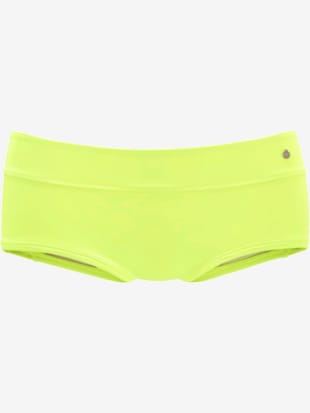 bikini mini-short uni tendance - s.oliver - citron vert