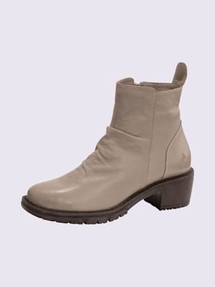 Bottines cuir nappa de vache - - Gris
