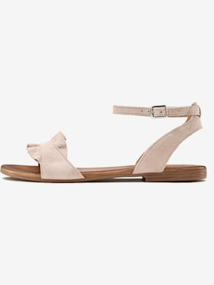 Sandales cuir de qualité - LASCANA - Rose