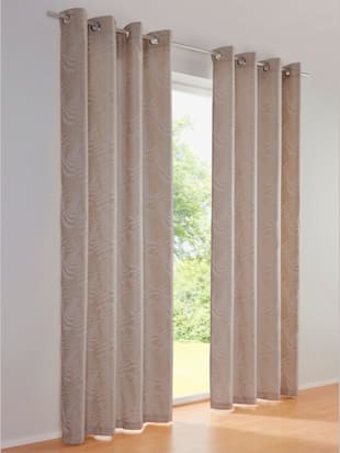 Rideau bavolet opaque - helline home - Écru