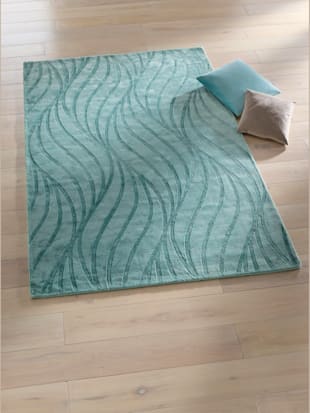 Tapis tissé main - helline home - Turquoise