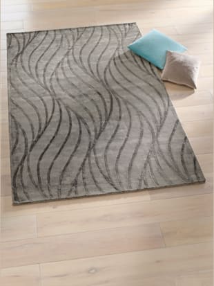 Tapis tissé main - helline home - Gris