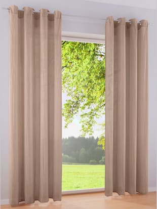 Store décoratif qualité froissée moderne - helline home - Taupe