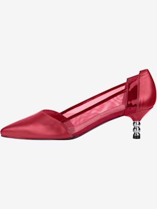 Escarpins faites à la main en espagne - - Rouge