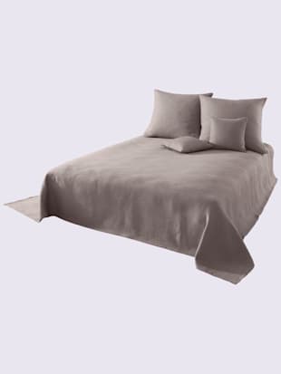 Couvre-lit coton - helline home - Gris