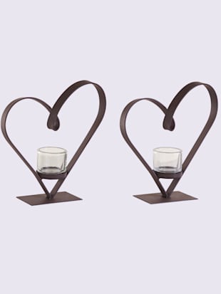 Photophore s'adapte à toutes les pièces - helline home - Noir-marron