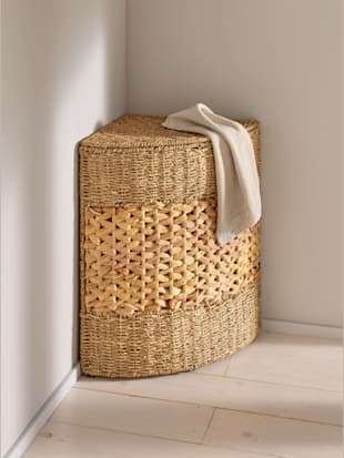 Panier à linge sac à linge amovible - helline home - Couleur Ivoire