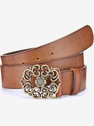 Ceinture+hanches+ceinture+en+cuir+de+qualite+-+LASCANA+-+marron