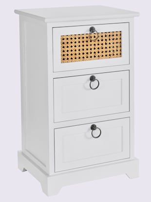 Commode paulownia massif et mdf - helline home - Blanc