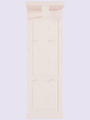 Panneau portemanteau pin massif - helline home - Blanc
